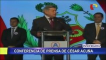 César Acuña Peralta anuncia su candidatura a la presidencia de la república 2016 2021