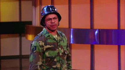 ¡Cuidado! Llegó Patascui, el soldado 'más peligroso' de Sábados Felices