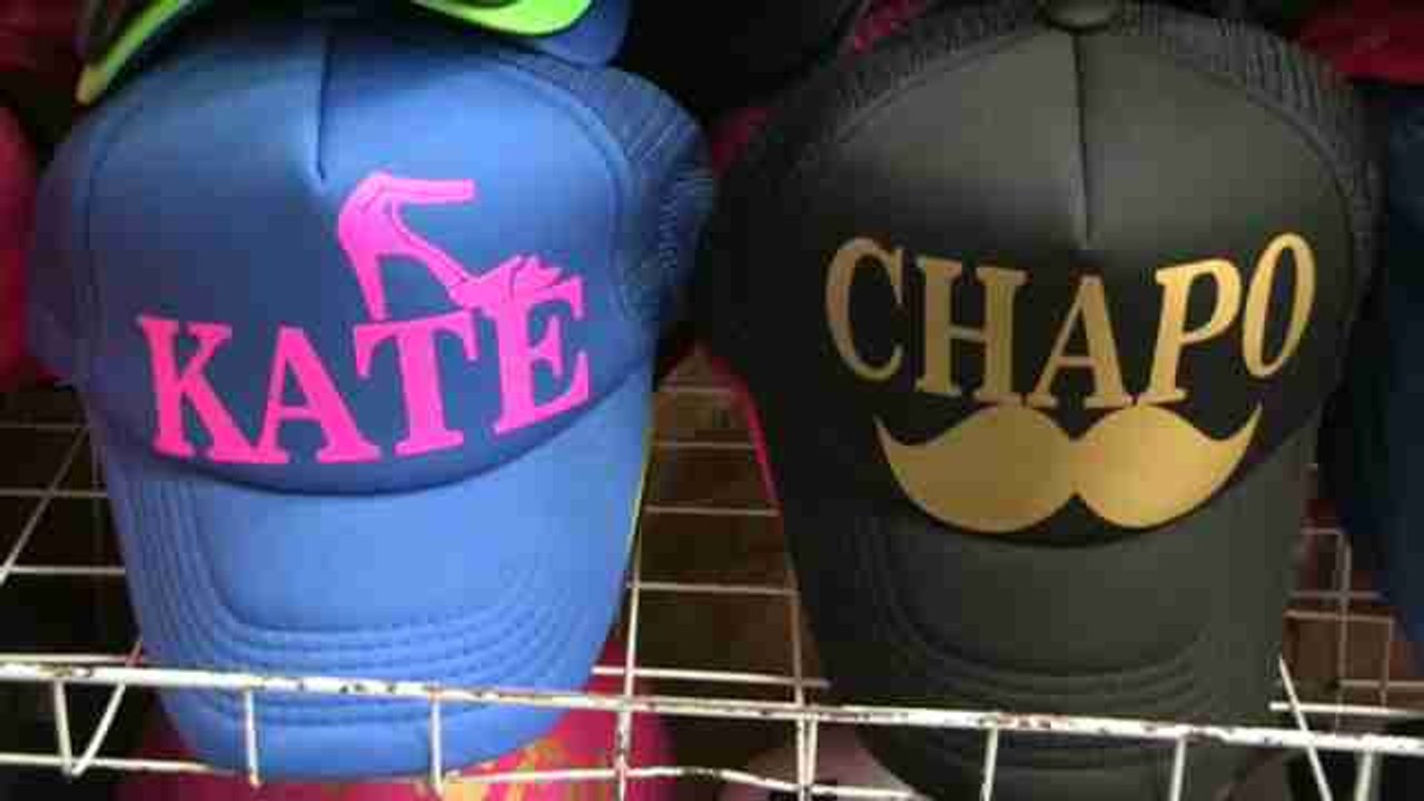 Gorras y camisetas de "El Chapo", productos al alza en México