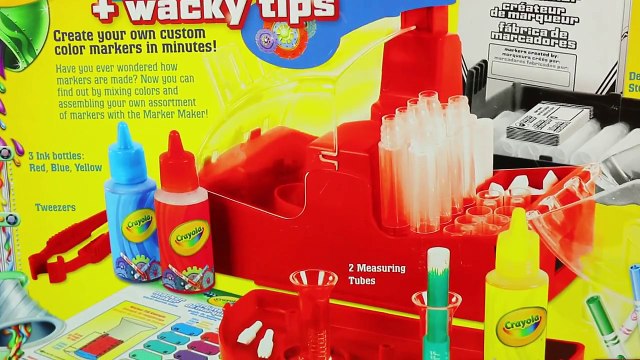 CRAYOLA MARKER MAKER Play Set! Make Your Own Makers Easy DIY Kit With DisneyCarToys