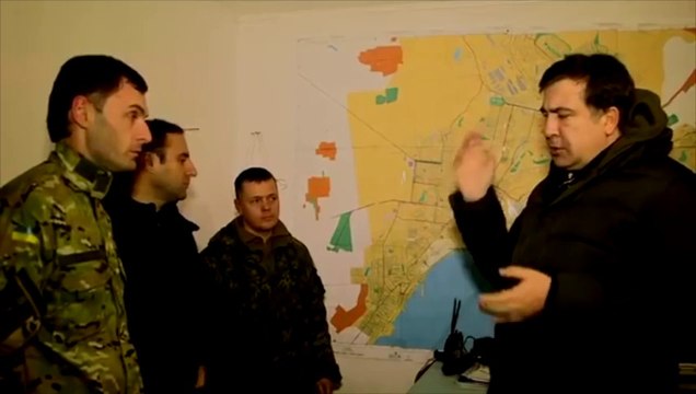 Саакашвили рассекретил позиции украинских силовиков в Донбассе