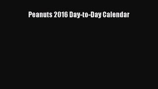 [PDF Download] Peanuts 2016 Day-to-Day Calendar [PDF] Full Ebook