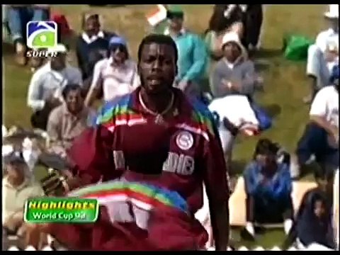 The day Sachin met the best bowler in the world, Curtly Ambrose. Rare cricket video