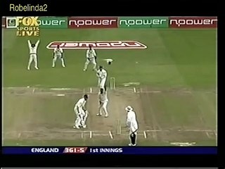 The 'viagra' run out, Andrew Flintoff's embarassment. Rare cricket video