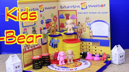 Frozen Kids Shop at Build A Bear Workshop with Frozen Elsa & Miworld Toy Playset DisneyCar