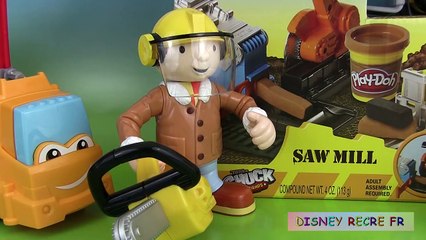 Pâte à modeler Play Doh Saw Mill Chariot Elévateur Outils de Chantier