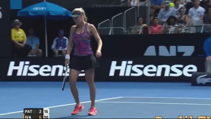 Ana Ivanovic vs Tammi Patterson ~ Highlights -- Australian Open 2016