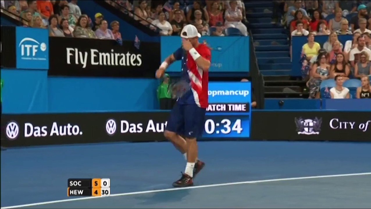 Le joueur de tennis Jack Sock surprend tout le monde avec son geste fair-play