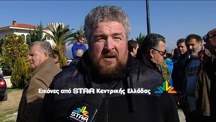 Μετακίνησαν τα τρακτέρ τους στο κόμβο της Ανθήλης