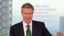 Goldsmith launches mayoral campaign with attack on Khan