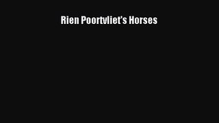 [PDF Download] Rien Poortvliet's Horses [Read] Full Ebook