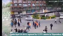 Earthquake in Nepal 2015, CCTV footage one in all Biggest Earthquakes