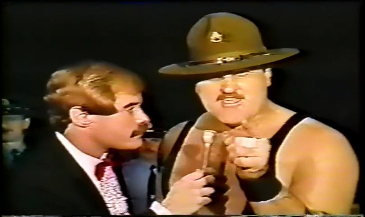 Sargent Slaughter promo