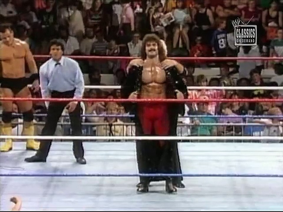 Ravishing Rick Rude vs Tony Durante   SuperStars July 22nd, 1989
