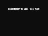 [PDF Download] Rand McNally Zip Code Finder 2000 [Download] Online