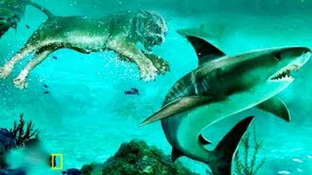 Animal Documentary National Geographic BIG CATS HUNTING UNDER WATER???
