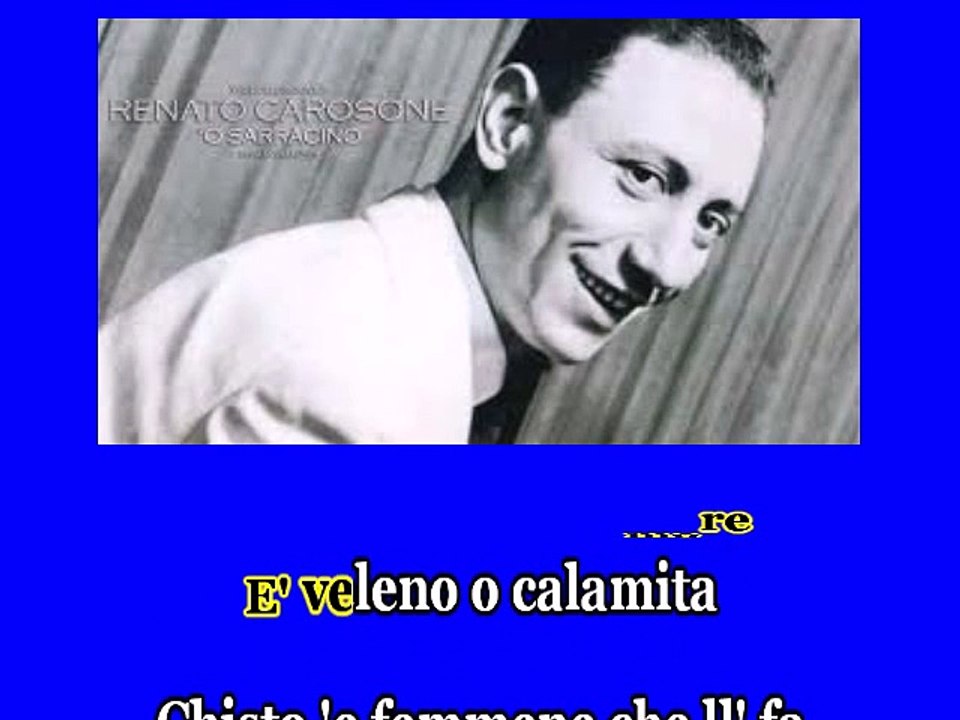 Renato Carosone  O sarracino