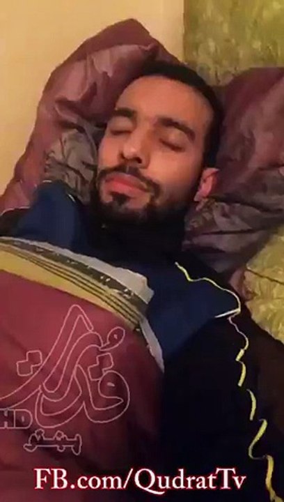 Sliping man