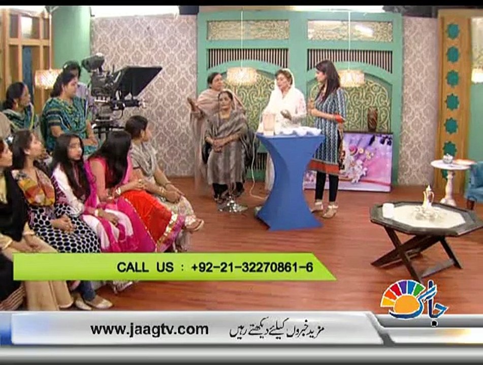 Chai Time Morning Show on Jaag TV - 18th January 2016 Part 2