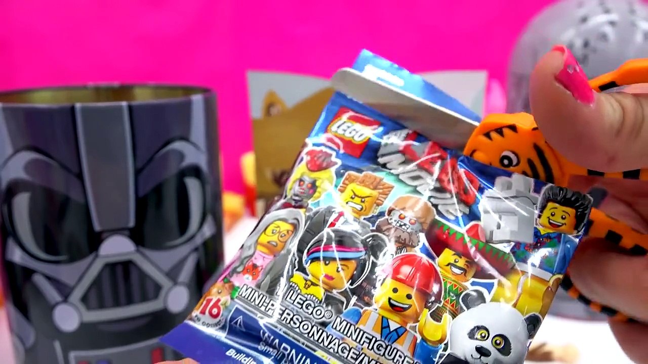 Indominus Rex Jurassic World + Darth Vader Star Wars Tins with Surprise Blind Bag Toys Unb