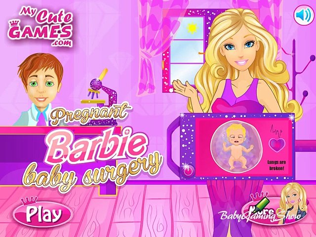 my baby barbie games