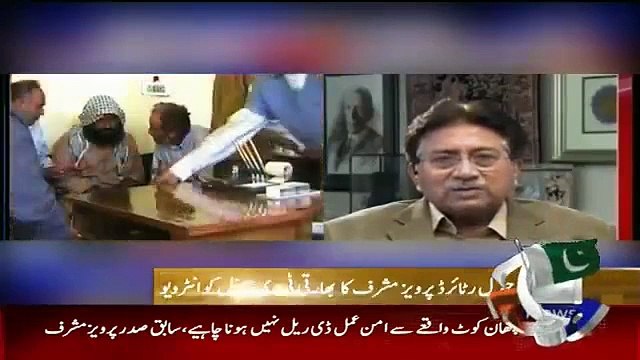Pervez Musharaf Solid Stance On Kashmir Issue While Talking on Indian TV