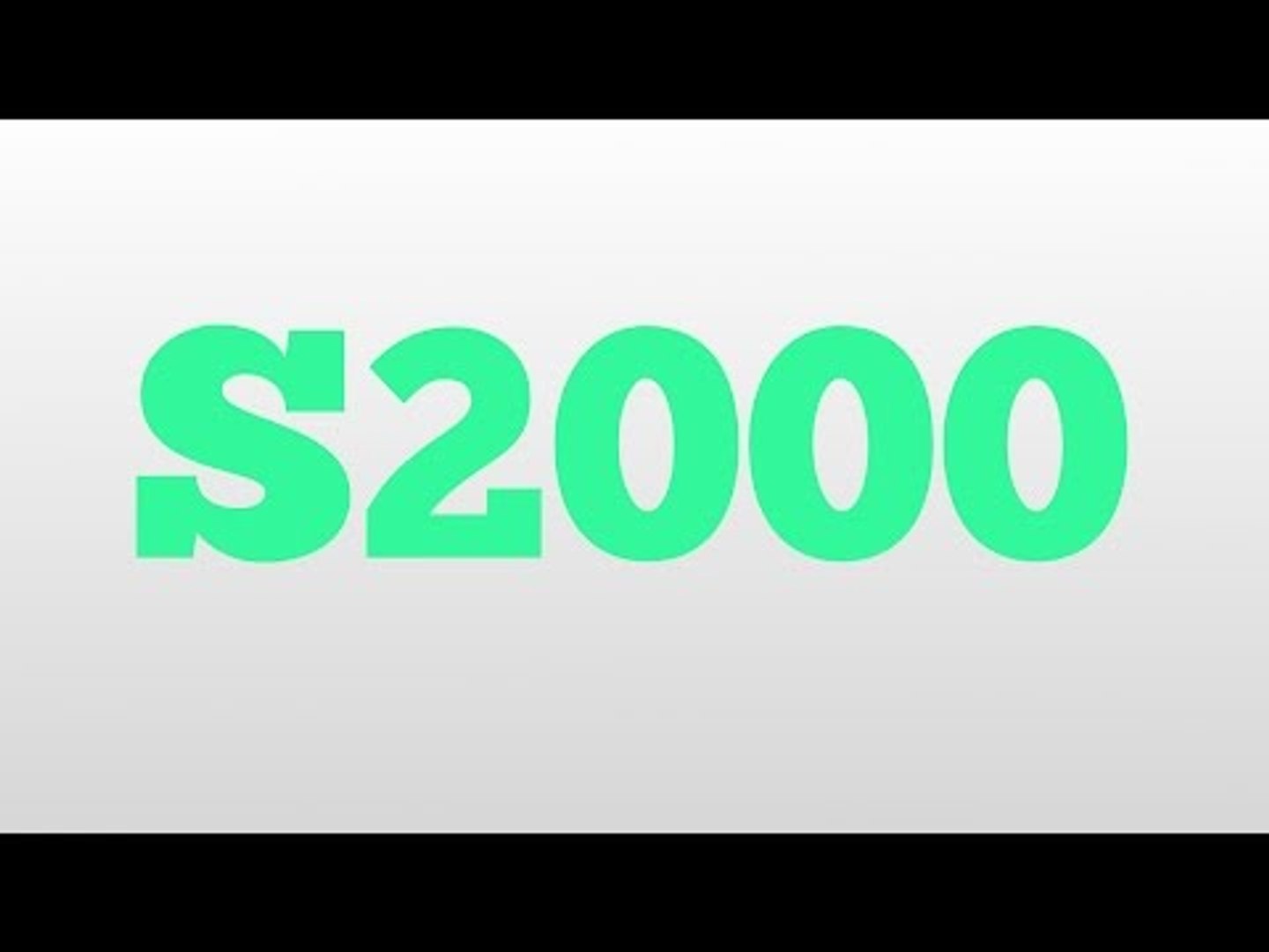 S2000 meaning and pronunciation