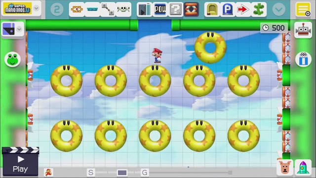 Super Mario Maker - Doughnuts