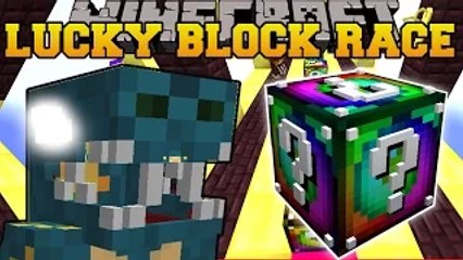 PopularMMOs Minecraft: EVIL GOLDEN LUCKY BLOCK RACE - Lucky Block Mod GamingWithJen