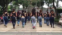 Lucero y Kizomba Woman en el International Kizomba Flashmob Mexico (Lady Style) (1)