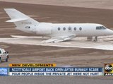 Scottsdale Airport reopens after plane skids off runway