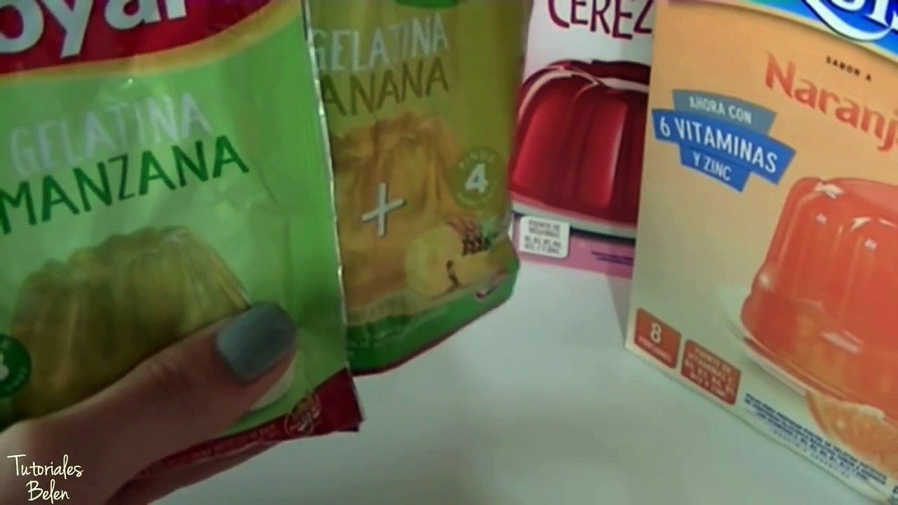 Como hacer gomitas de Fanta y Coca Cola - Tutoriales Belen (-81u72jaPvM)