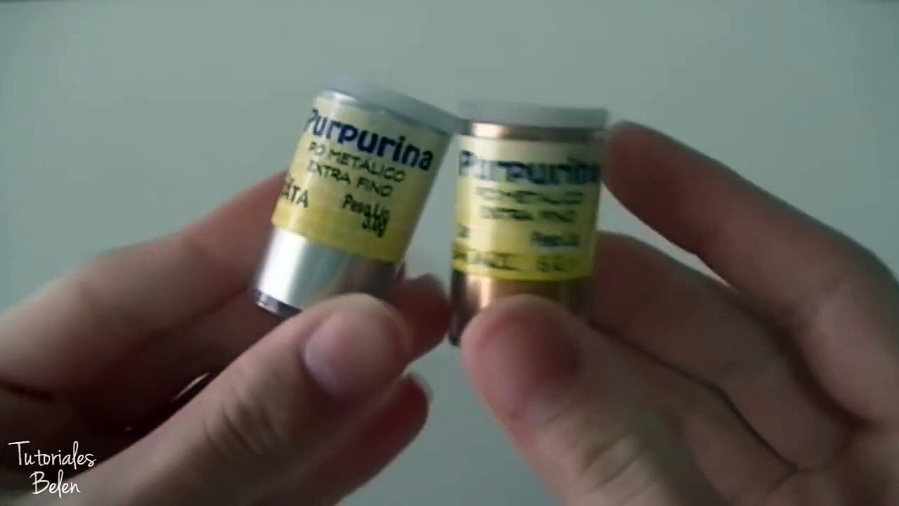 Como hacer slime metálico, sin bórax - Tutoriales Belen (RPNTfTKqYVQ)