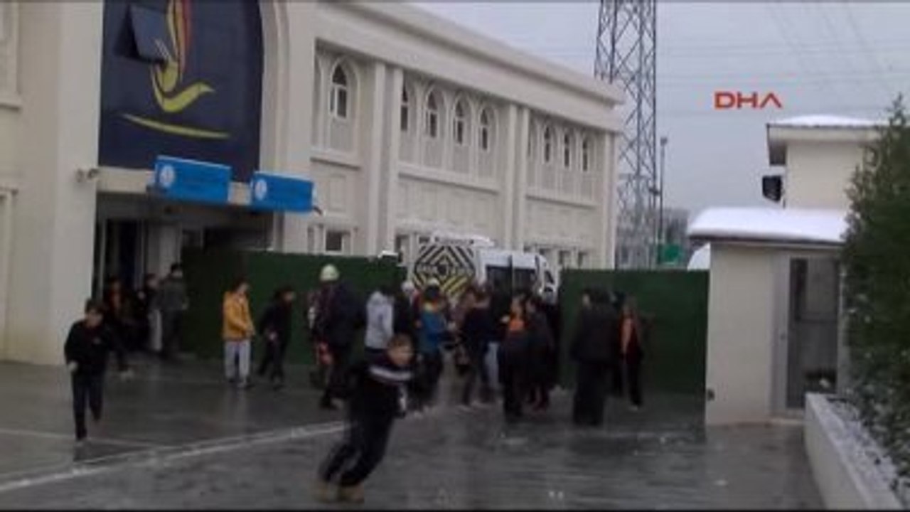 İlköğretim Okulunda Yangın Heyecanı