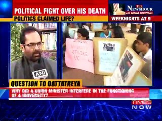 Politics over Dalit Student Commits Suicide