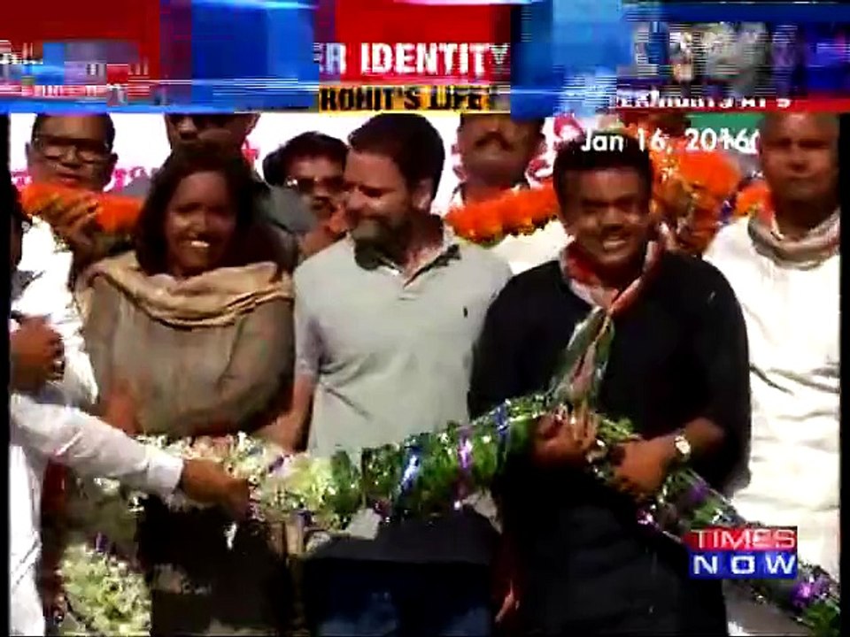 Rahul Gandhi To Visit Hyderabad University | Dalit Student Commits SuicideRahul Gandhi To Visit Hyderabad University | Dalit Student Commits Suicide