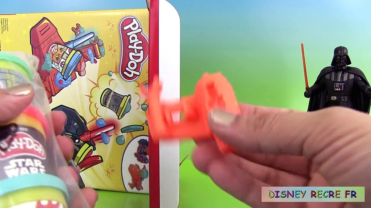 Pâte à modeler Play Doh Star ⓌⒶⓇs Can Heads Dark Vador Luke Skywalker Guerre des Etoiles v
