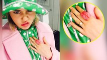 Miley Cyrus Spotted Wearing Liam Hemsworth’s Engagement Ring