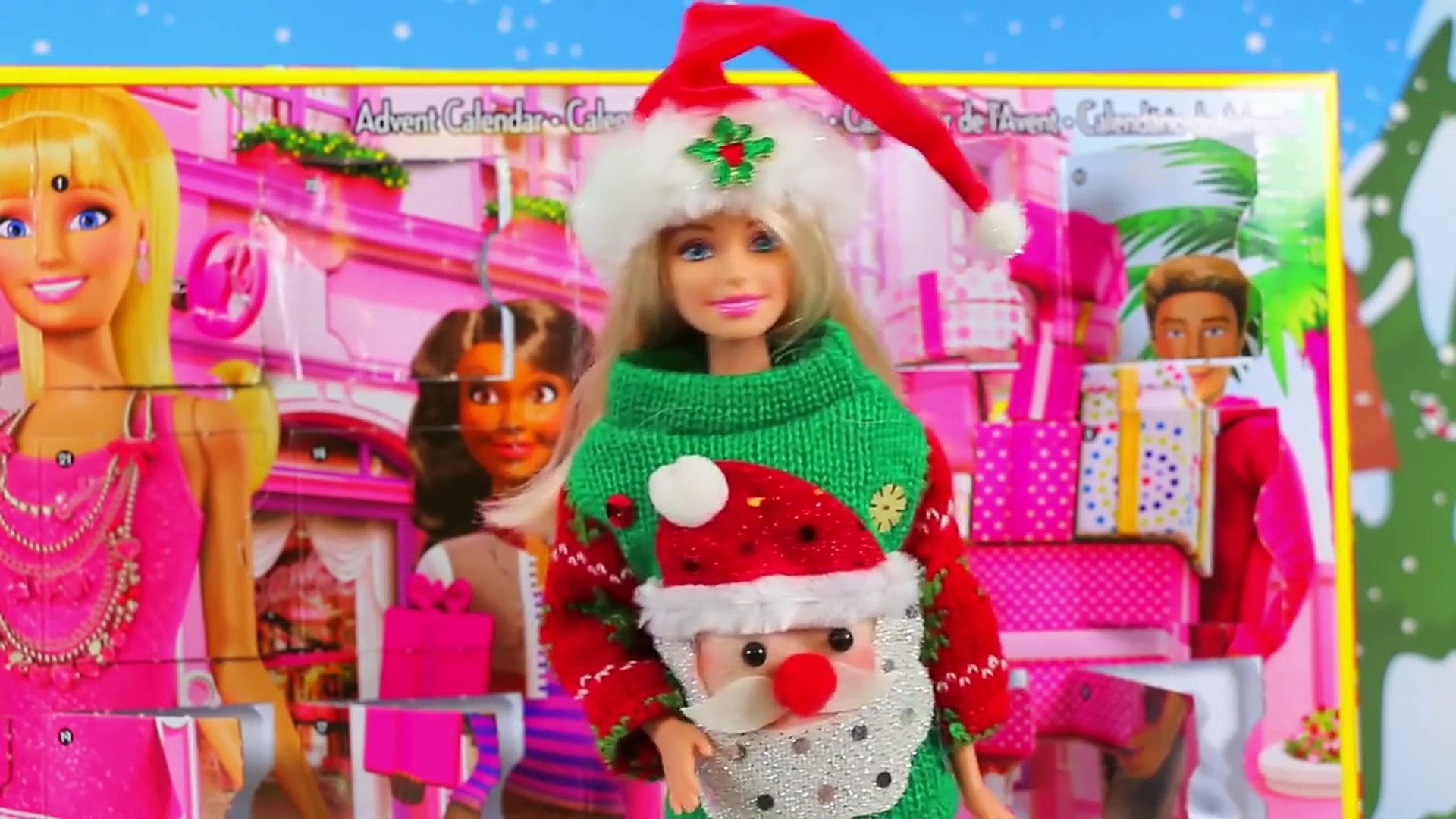calendar advent barbie