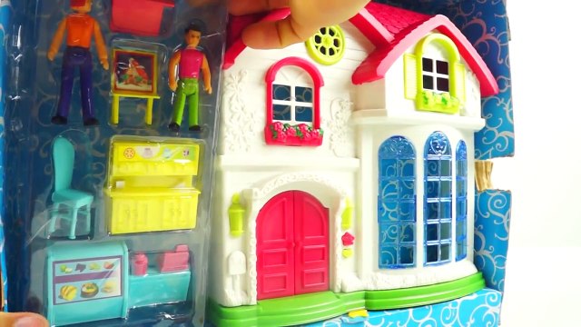 Playing Girls Doll House Unboxing and Review Doll Toys