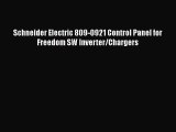 [PDF Download] Schneider Electric 809-0921 Control Panel for Freedom SW Inverter/Chargers [Read]