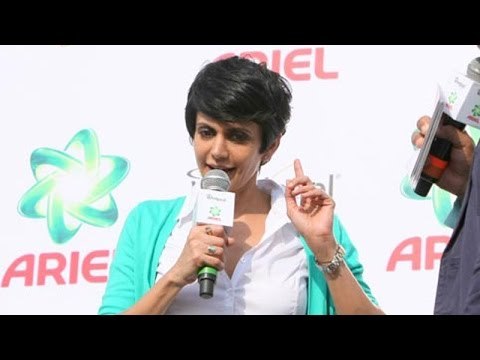 Hot Mandira Bedi @ Historic Celebration for Ariel India & Whirlpool