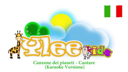 Скачать видео: Canzone dei pianeti ( Karaoke Versione ) Yleekids canzone per bambini in Italiano