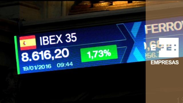 Fuertes rebotes para el Ibex 35 y las bolsas europeas en el inicio de la sesión