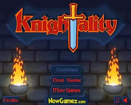 мультик для детей игра Knightality Flash Game лучшие игры 1