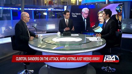 01/18: Clinton, Sanders on the attack with voting just weeks away
