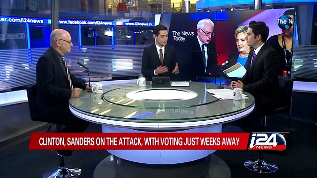 01/18: Clinton, Sanders on the attack with voting just weeks away