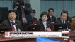 President Park calls for stronger UN sanctions on N. Korea