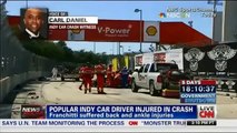Dario Franchitti Crash At Houston Grand Prix IndyCar 2013 Franchitti involved in horror In