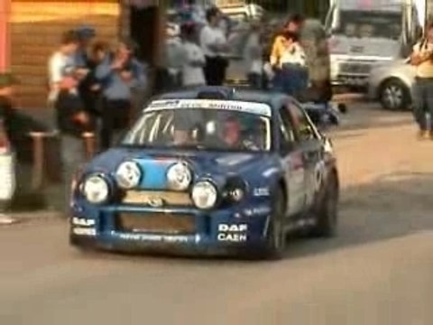 Rallye alsace vosges 2007 parc d'assistance de St Di